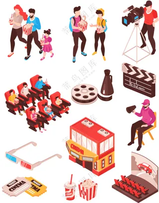 家庭欢乐观影电影院元素大合集