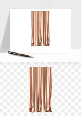 窗帘幕布帷幕png免抠
