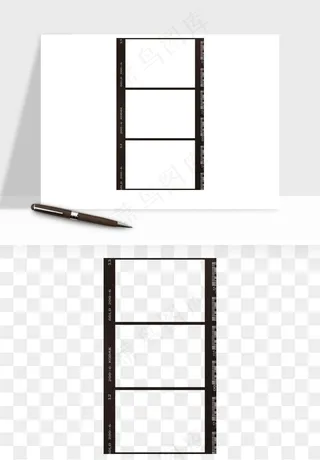 电影黑胶胶片png免抠