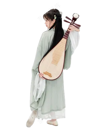 png免抠古装舞蹈人物