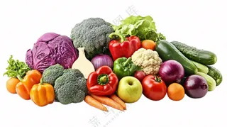 新鲜蔬菜生鲜摄影免抠