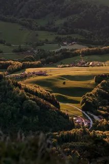 田园风光宁静黄昏装饰画 田园风光宁静黄昏装饰画