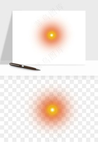光晕光圈阳光太阳光效png免抠