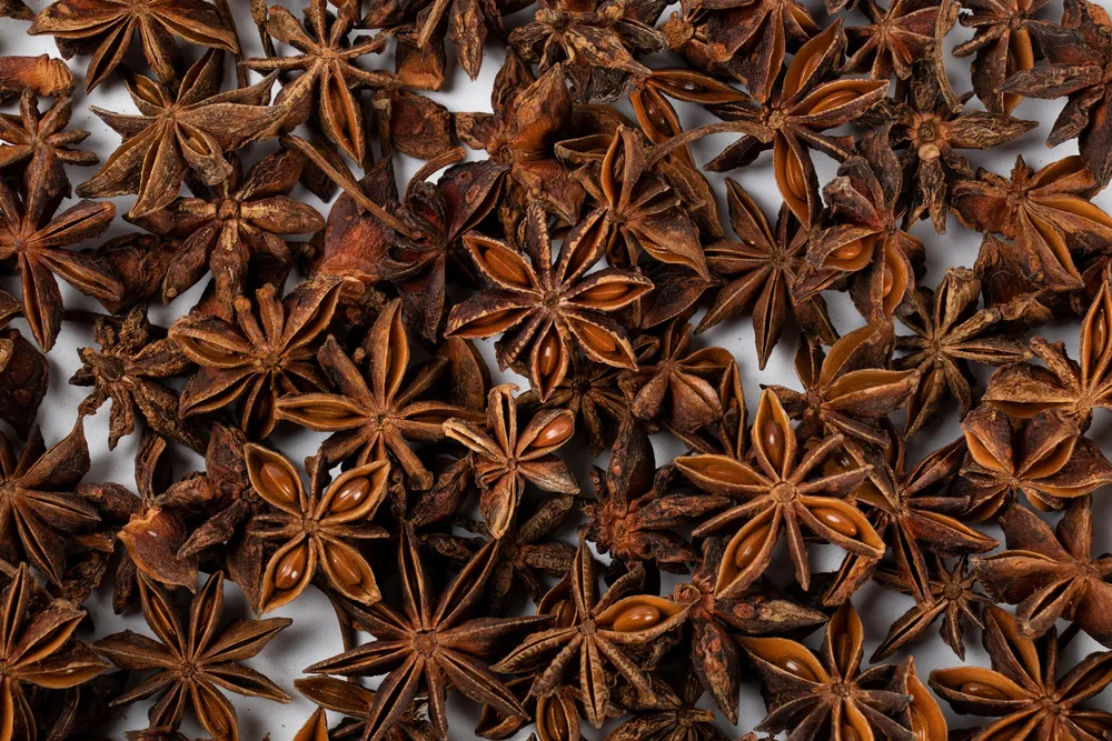 八角食材背景素材
