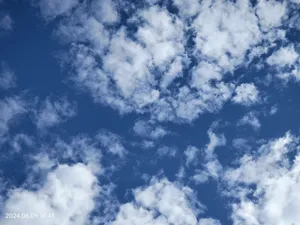 蓝天和白云