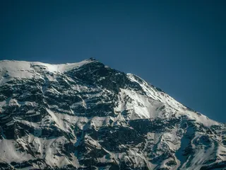 雪域蓝天：极简风光摄影