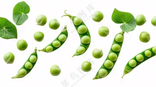 豌豆青豆蔬菜免抠