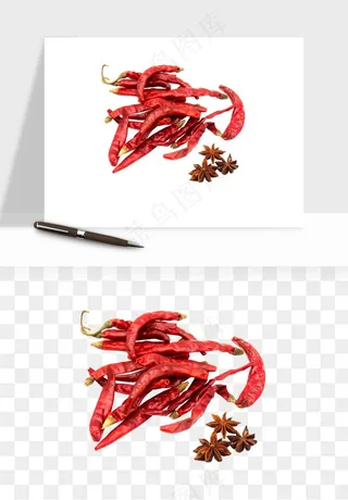红辣椒尖椒png免抠