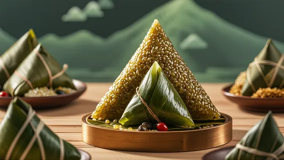 端午节，微观摄影 ，粽子