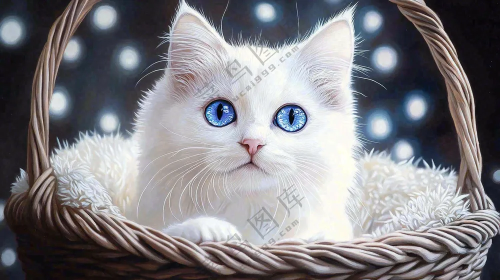 萌宠宠物猫咪动物可爱摄影图