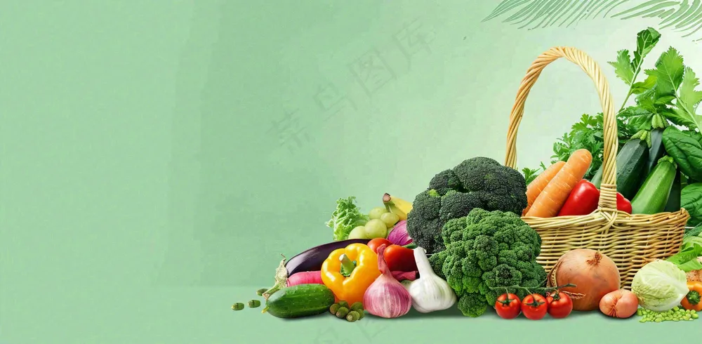 农林蔬果生鲜店水果店蔬菜店背景