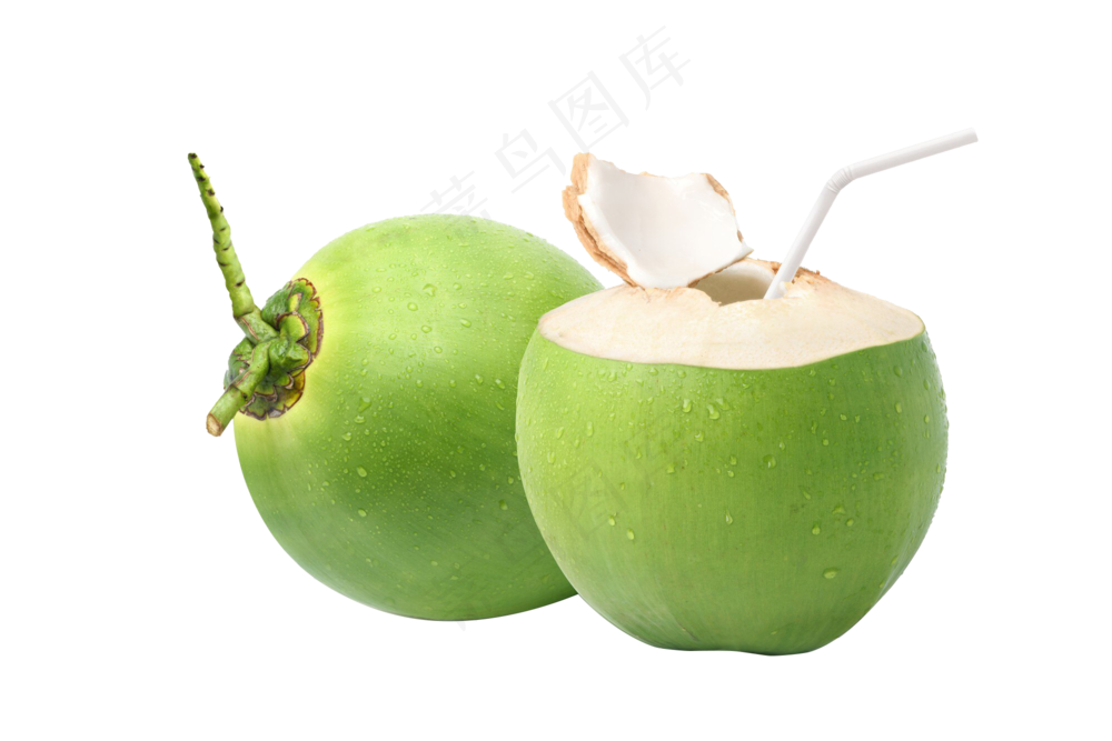 椰子汁透明底图