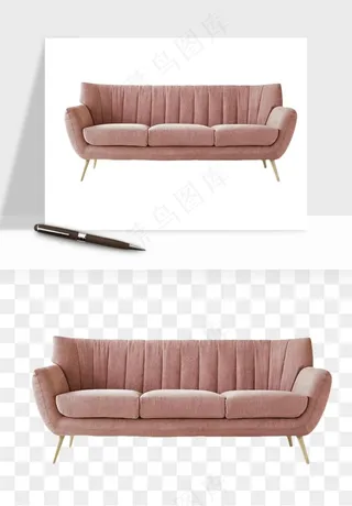 现代沙发家具png免抠