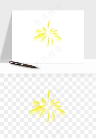 卡通烟花烟火礼花png免抠