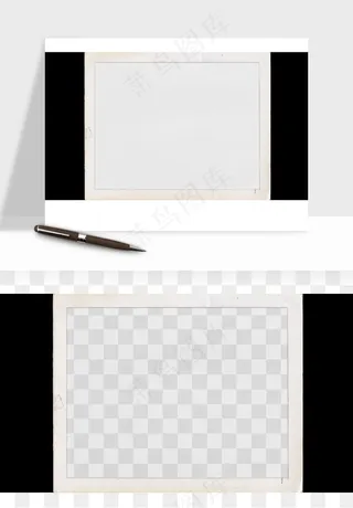 电影黑胶胶片元素png免抠