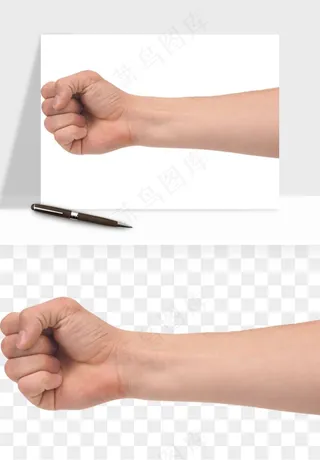 手势手部动作手指png免抠