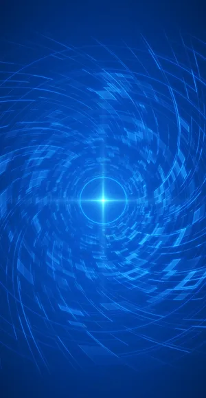 蓝色星空天穹头顶背景板