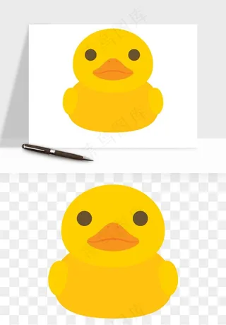 小黄鸭png免抠