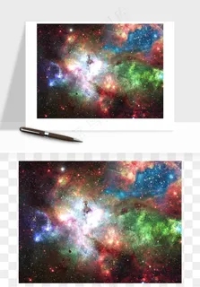 科幻星空宇宙银河系背景