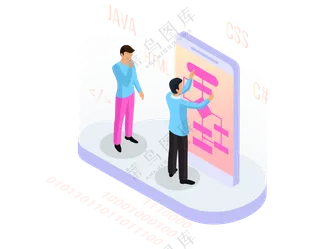 互联网数据分析信息图标素材 (9)