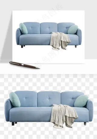 现代沙发家具png免抠