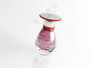 C4D香水化妆品瓶子产品包装玻璃瓶3D模型 fbx/obj -23
