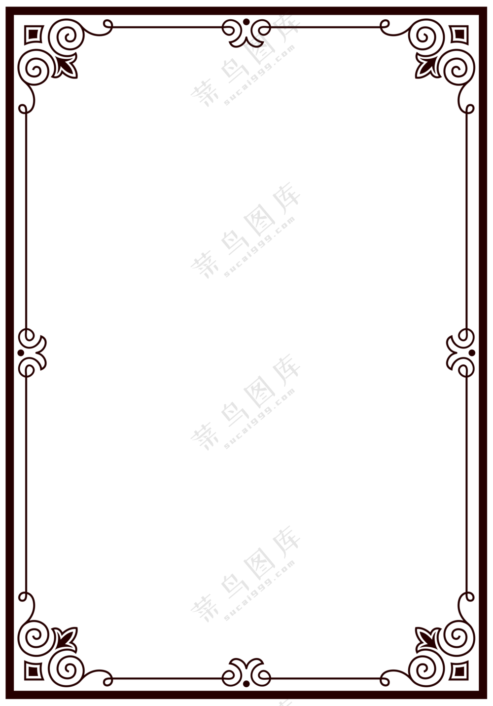 欧式花纹边框 (12)