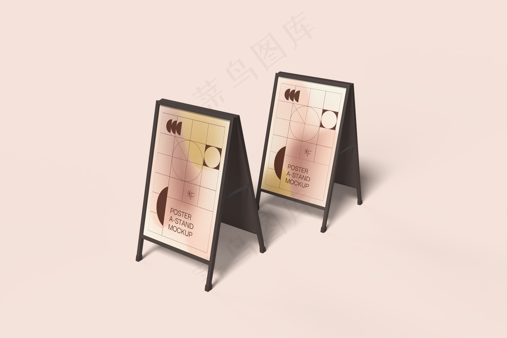 A字型双面展架样机 (4)