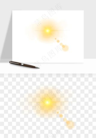 光晕光圈阳光太阳光效png免抠