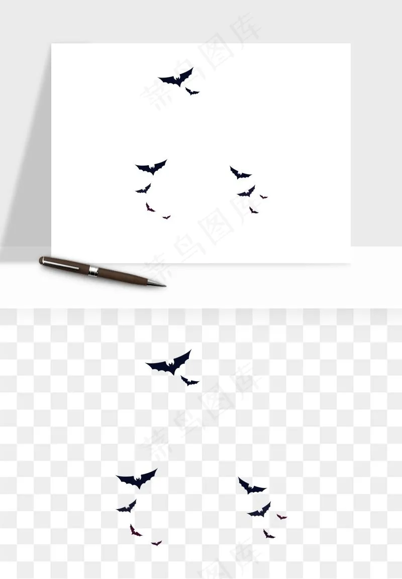 卡通蝙蝠png免抠