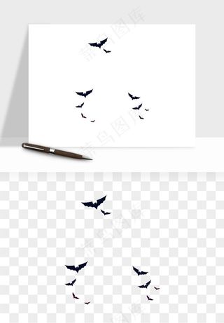 卡通蝙蝠png免抠