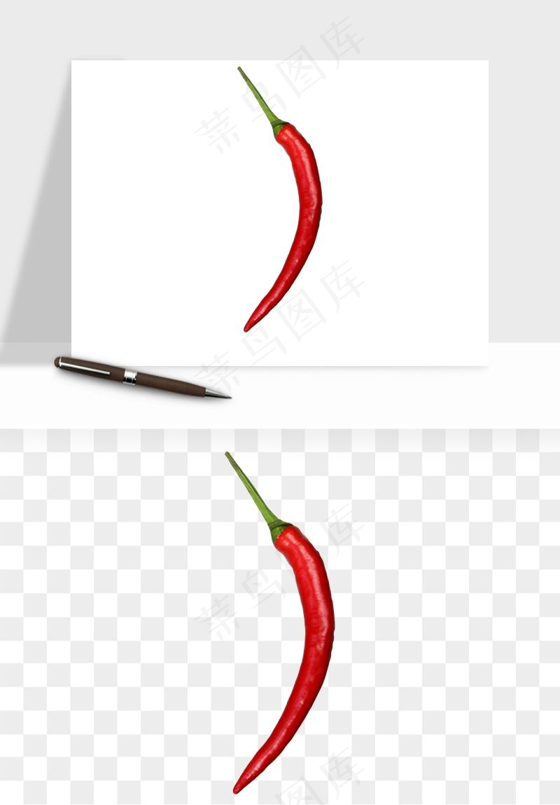 红辣椒尖椒png免抠