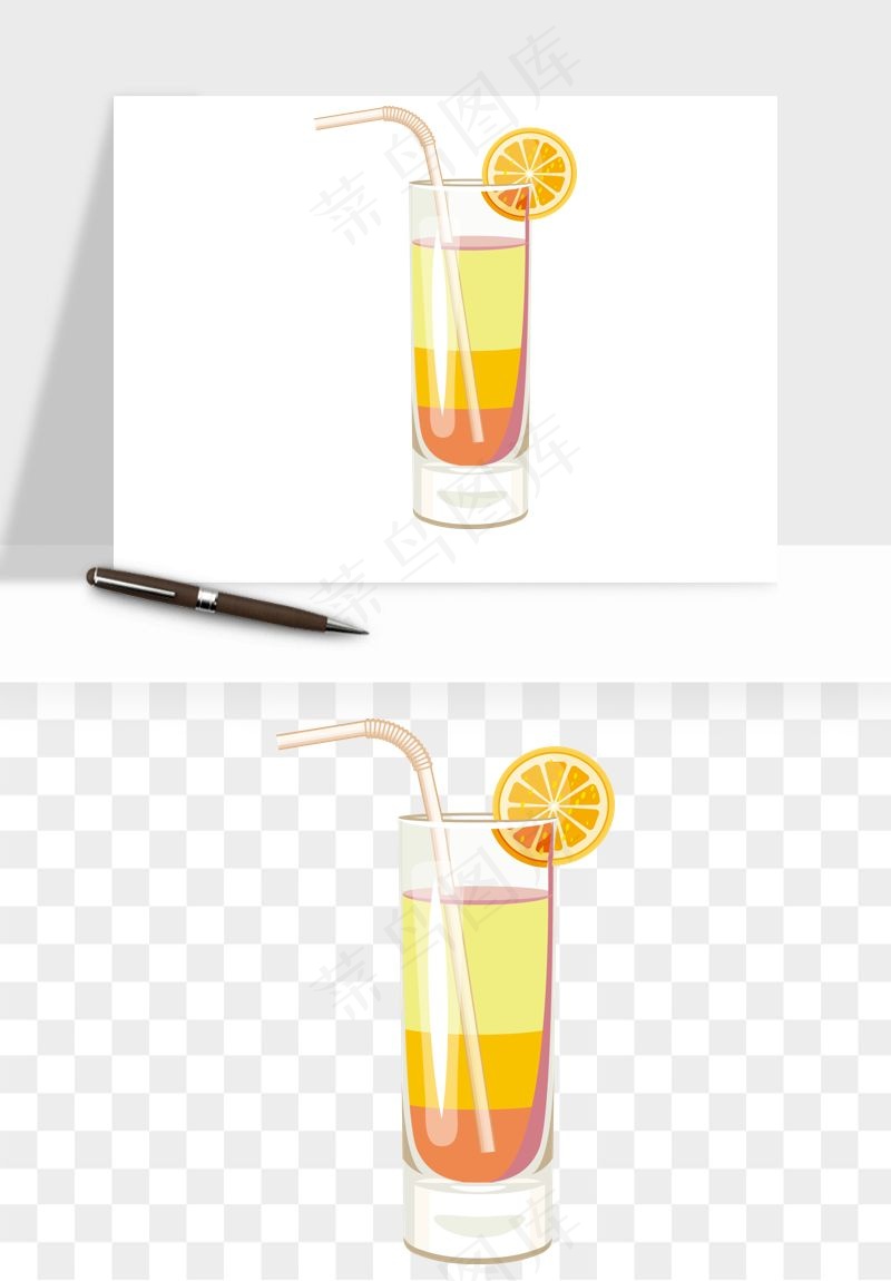 冷饮品果汁饮料png免抠图