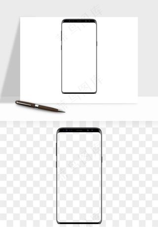 手机样机边框元素png免抠