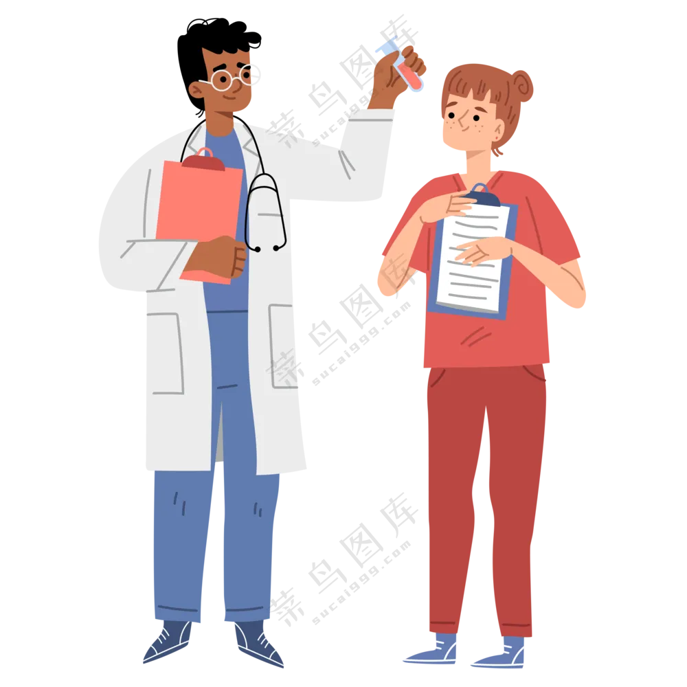 卡通医务人员 (4)