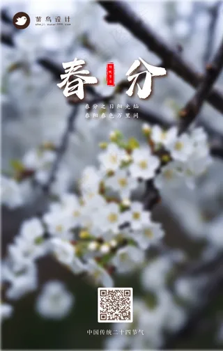 春分手机海报