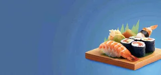 日韩料理美食摄影图背景