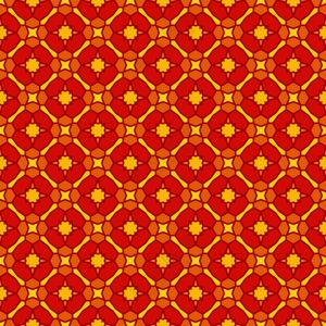 复古几何花纹无缝图案