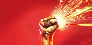 红色大气战报荣誉榜背景