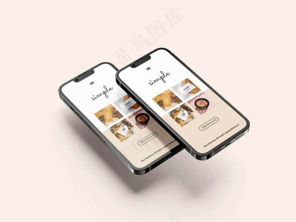 2 iphone13苹果手机样机