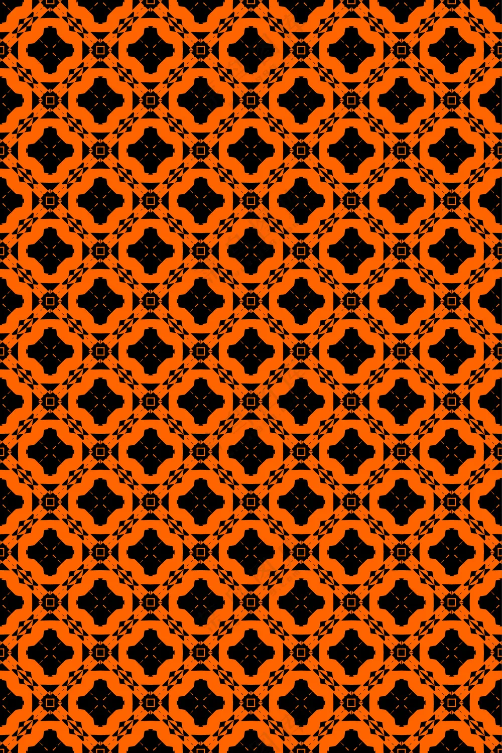  大牌风无缝复古花纹设计