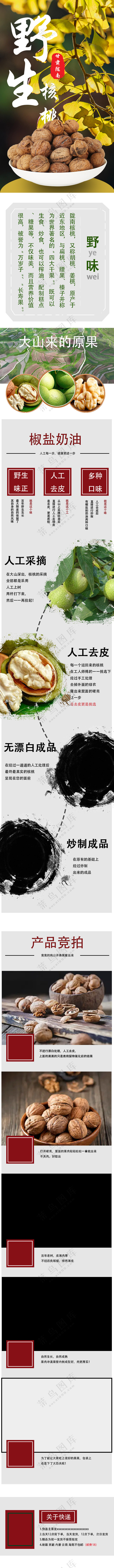 野生核桃说明