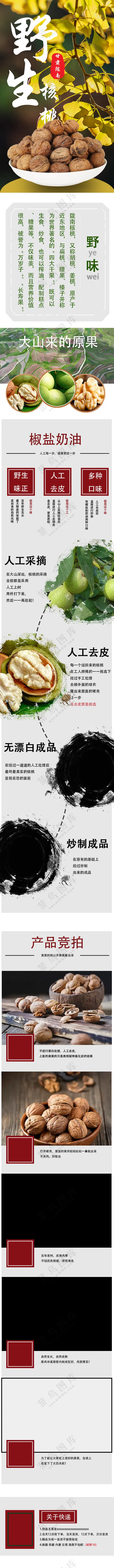 野生核桃说明