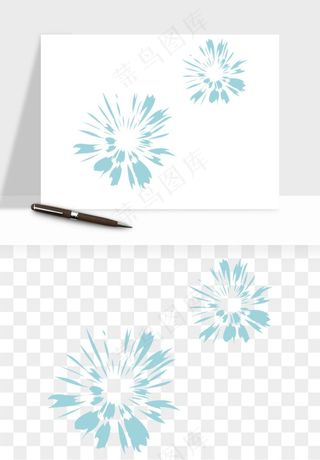 卡通烟花烟火礼花png免抠