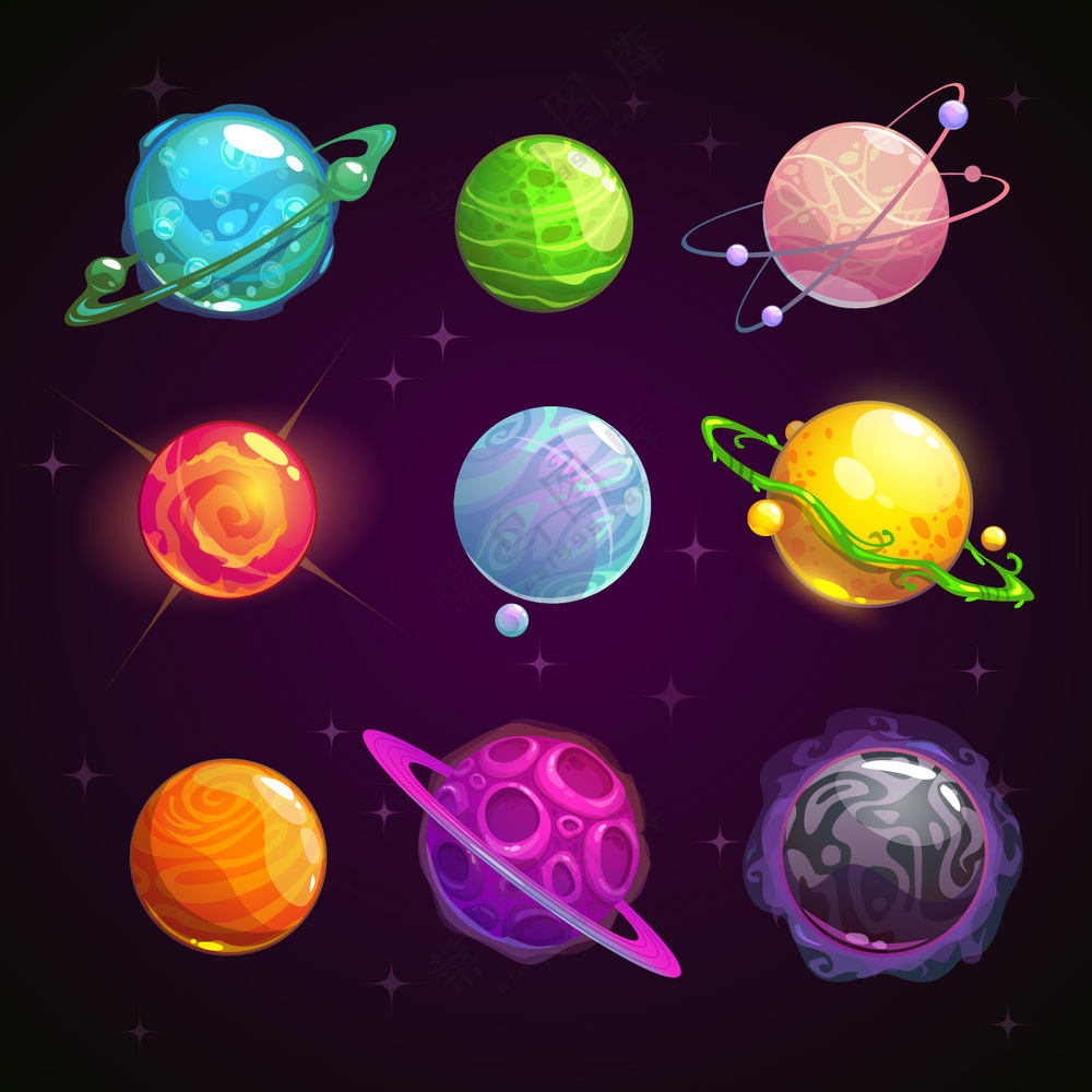 星空星球素材