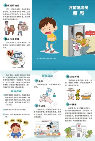 其他感染性腹泻三折页