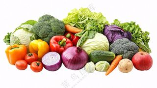 新鲜蔬菜生鲜摄影免抠
