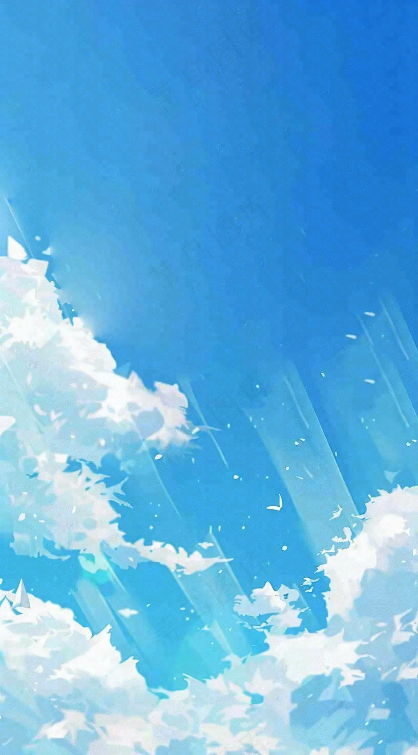 学生毕业季考试青春插画背景