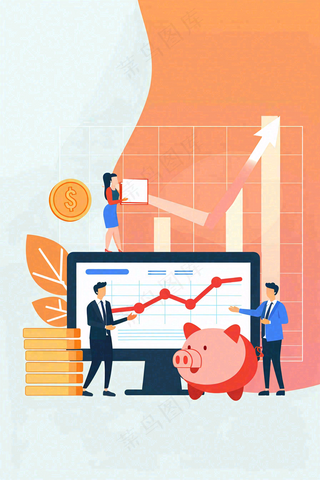 贷款业务借贷金融理财背景