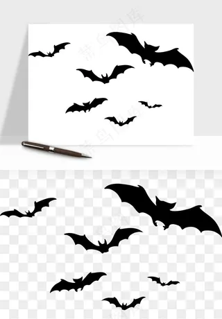 卡通蝙蝠png免抠